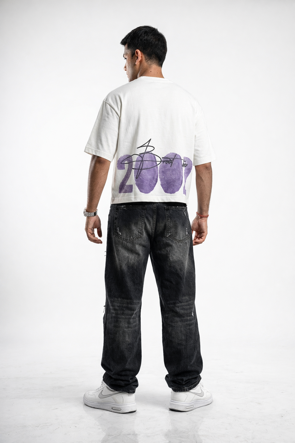 Born Since 2002-  Boxy Oversize Tee